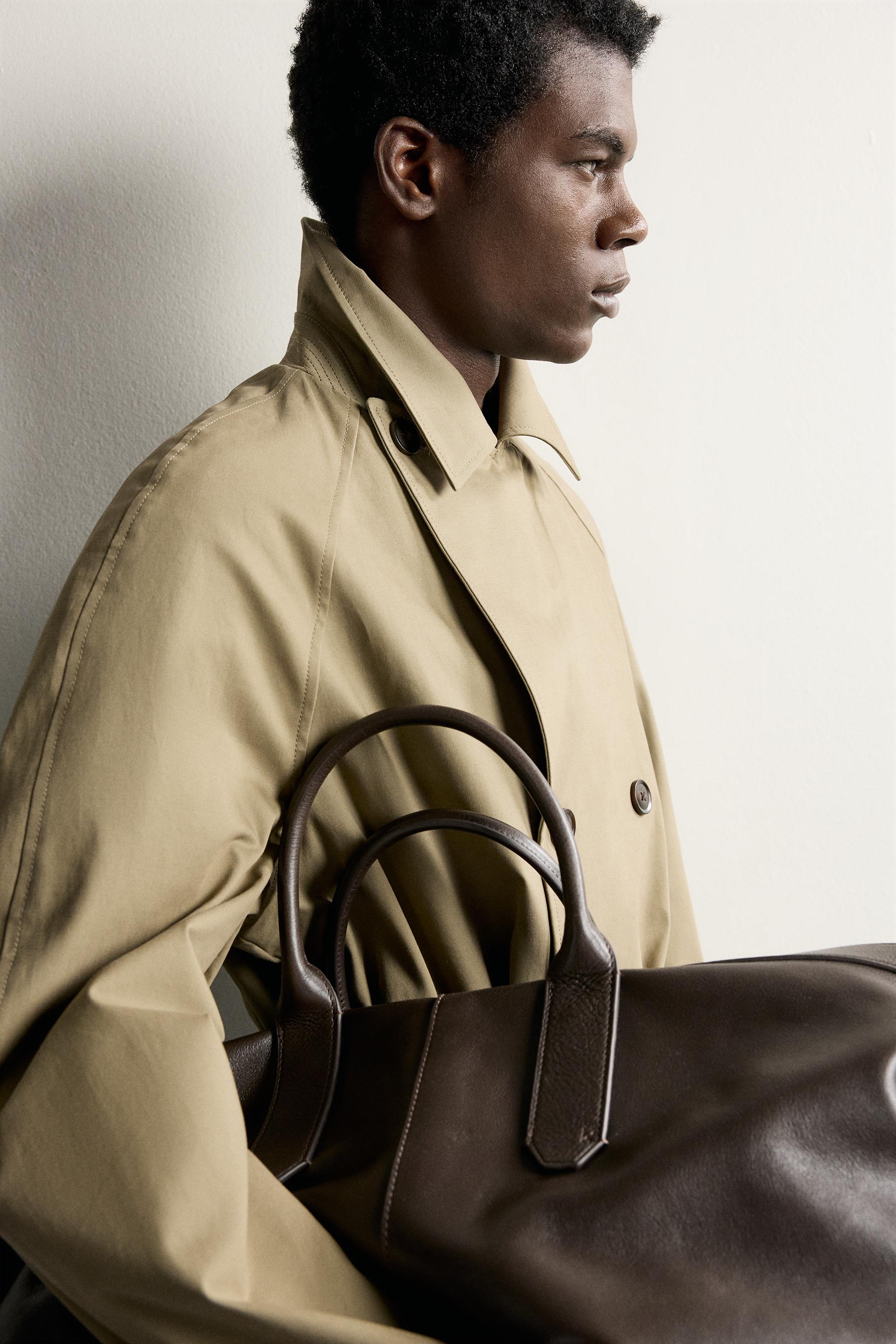 TRENCH REGULAR FIT DÉPERLANT